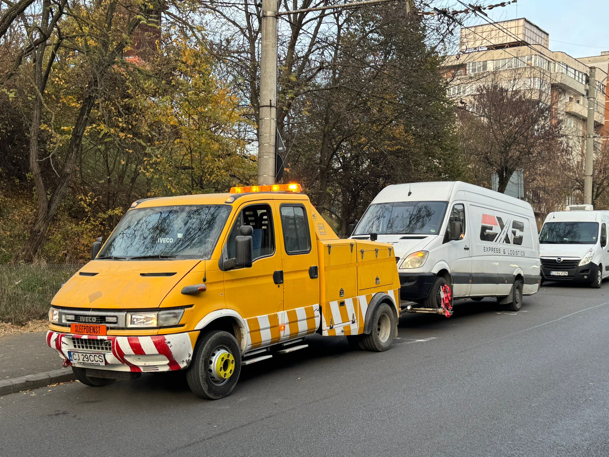 Tractari auto pe platforma in Cluj-Napoca